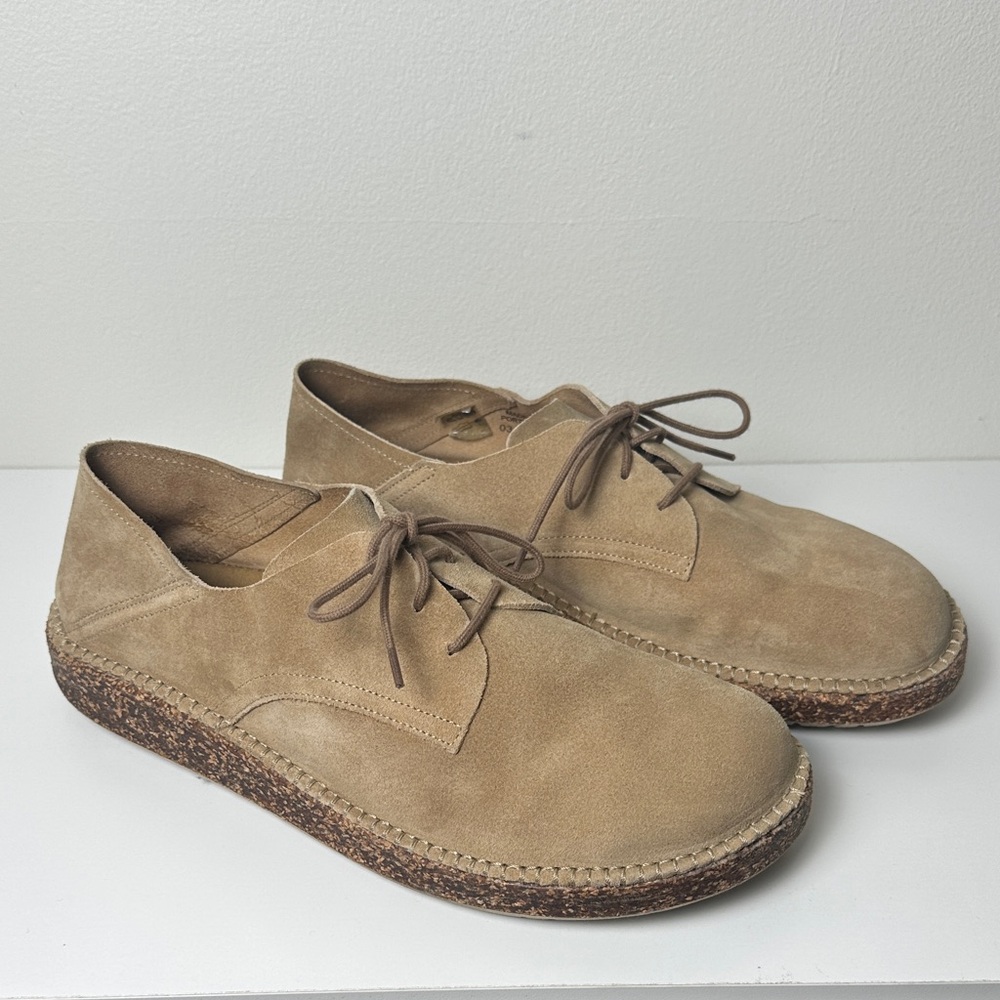 Birkenstock Gary Suede Shoes in Khaki 46 / 13